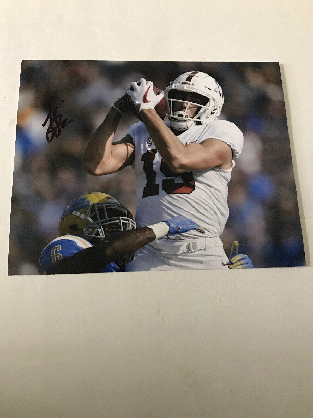 JJ Arcega-Whiteside signed autographed 8x10 football Photo Poster painting 2019 NFL C