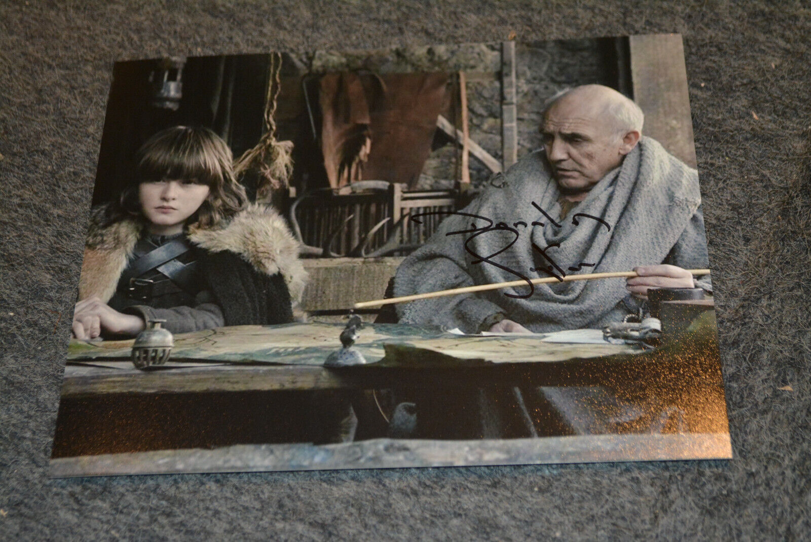 DONALD SUMPTER signed autograph In Person 8x10 (20x25cm) GAME OF THRONES