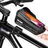 1L EVA Bike Phone Handlebar Bag with Quick Release for Smart Phones 4.7-6.8in