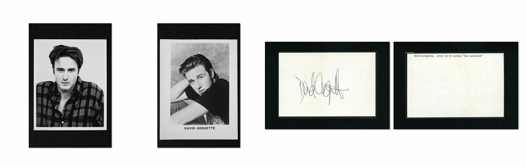 David Arquette - Signed Autograph and Headshot Photo Poster painting set - Scream