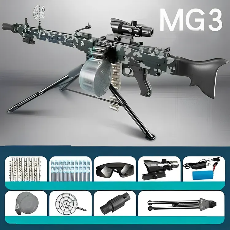 ジョイクラマーMG③ MG3 WW2 Full Auto Foam Dart Blaster | Realistic WW2 Toy Gun