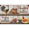 Vintage Poster - Farm Chickens-11CT Stamped Cross Stitch 40*60cm/15.75*23.62in tapestrymarket