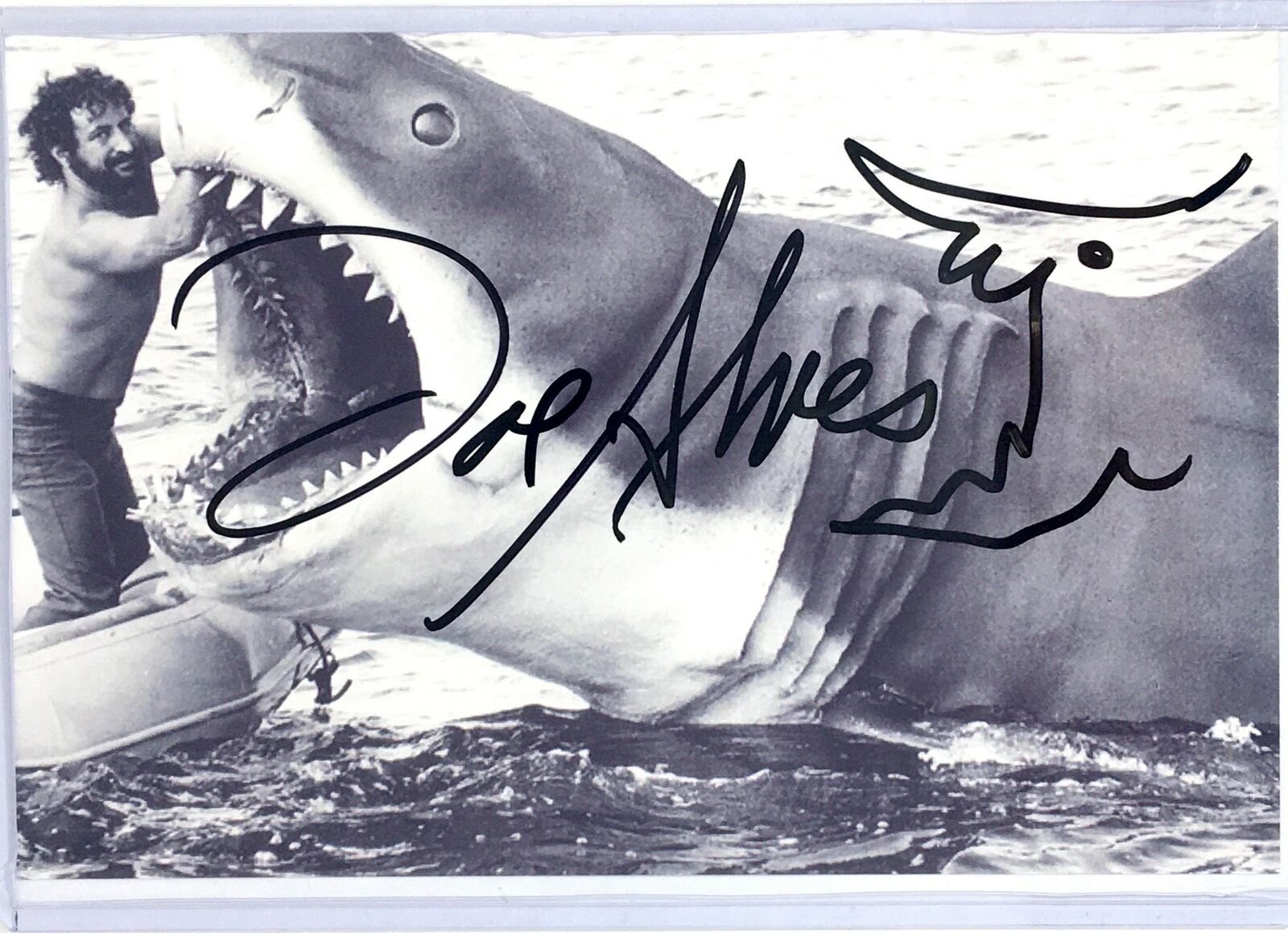 Joe Alves Signed 4x6 Photo Poster painting Jaws Film Production Designer Autograph Auto