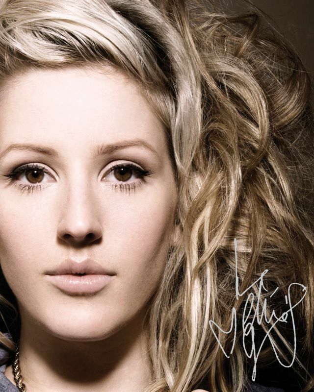 Ellie Goulding Autograph Signed Photo Poster painting Print