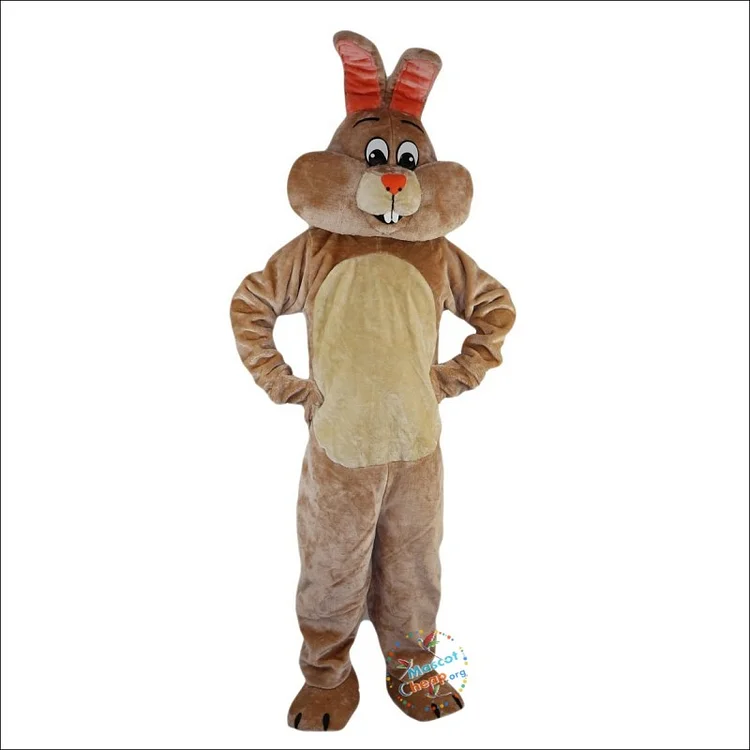 Beige Rabbit Costume Bunny Mascot Costume