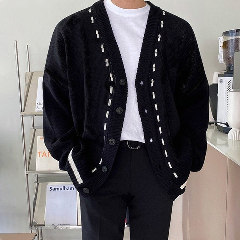 Men's Elegant Simple Knit Cardigan