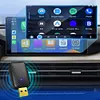 Wireless Carplay Android Auto Adapter Smart AI Box Plug and Play Voice Assistant