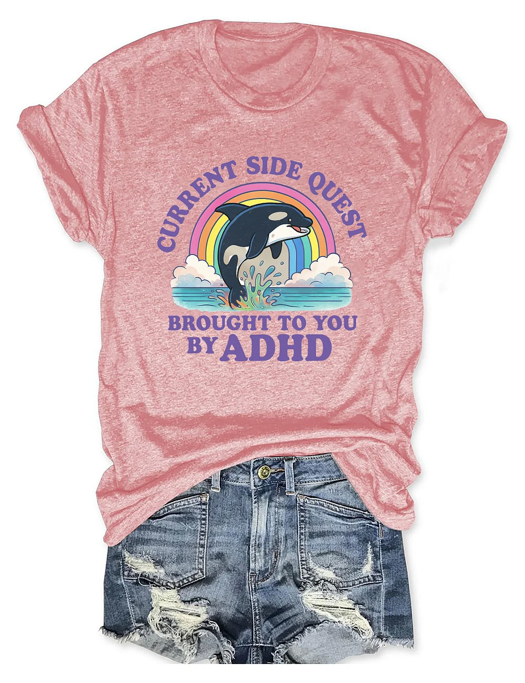 Funny ADHD T-shirt