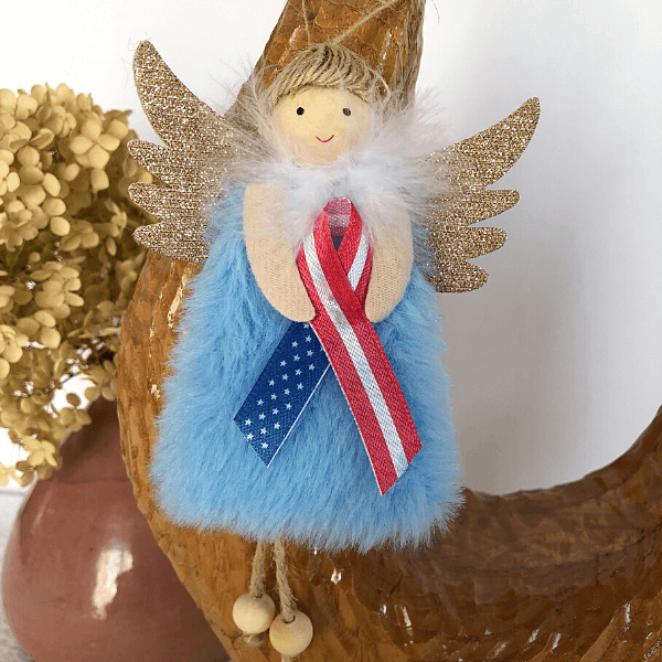 NEW - Handmade 4th of July Angels