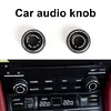 Center Console Audio Volume Knob Cover for Porsche Cayenne Panamera Macan 911Eas