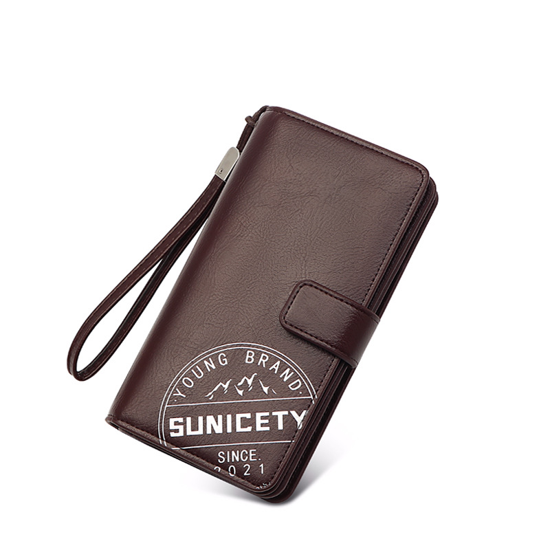 Men's Zipper Business Men's Wallet