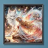 Fox Girl - Crystal Rhinestone Diamond Painting