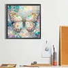 Diamond Painting -DIY Full Square Partial AB Drill Butterfly(35x35cm)