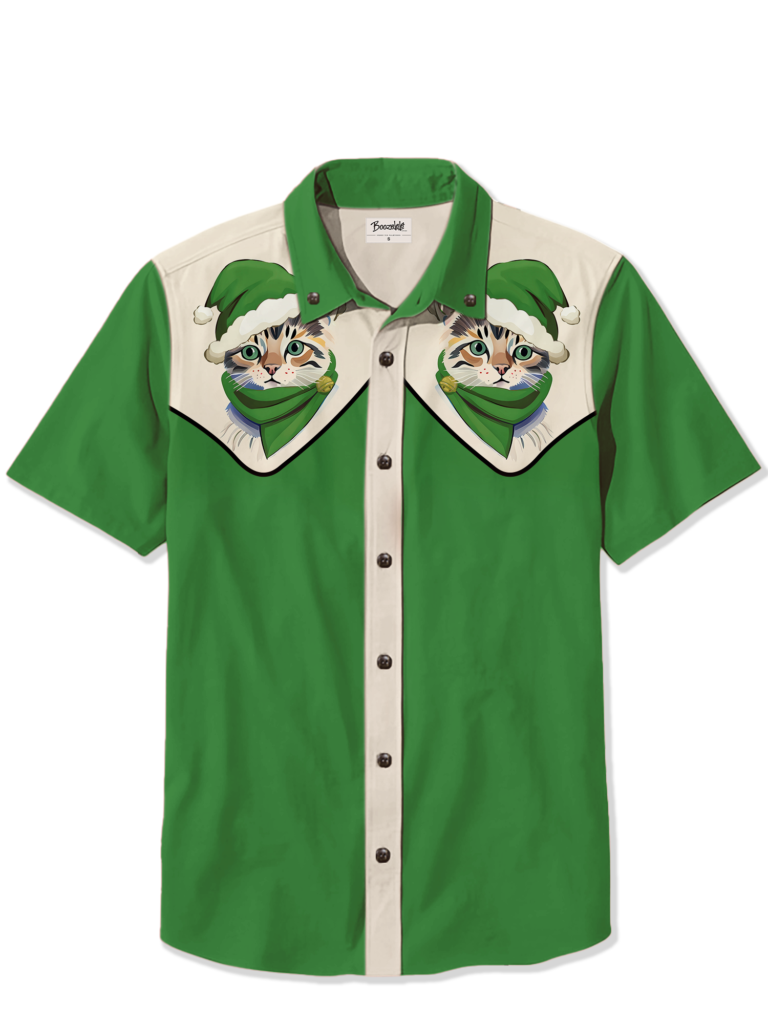 Cat Christmas - 100% Cotton Shirt