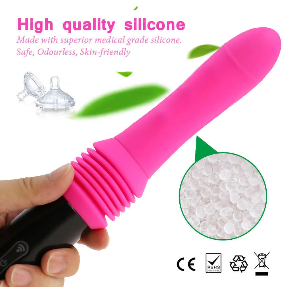 Thrusting G-spot Dildo Vibrator for Women