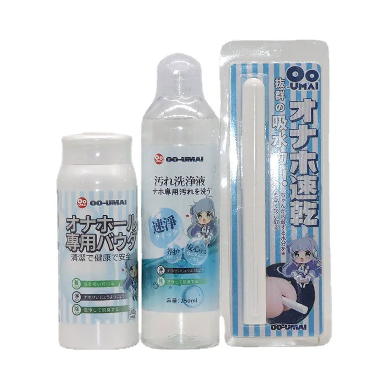 Clean Kit For Toy Include Renewal Powder，cleaner And Moisture Absorber Stick By Rose Toy
