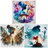 (Multi-Style) Disney Silhouette-Princess-11CT Stamped Cross Stitch 40*40cm