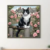 Diamond Painting-DIY Full Round Drill Country Cat