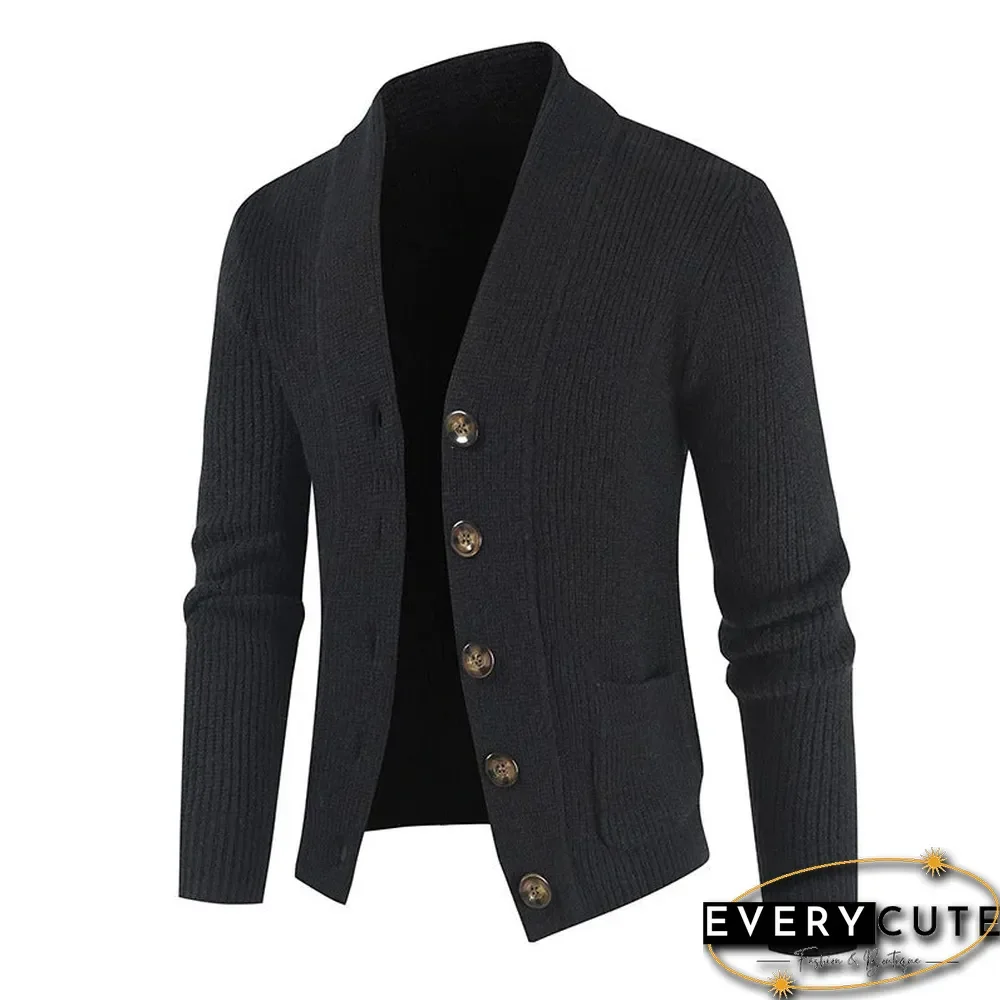 Casual Long Sleeve Slim Fit Men's Sweater