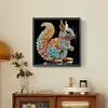 &Eacute;cureuil - peinture au diamant de forme sp&eacute;ciale - 30*30cm