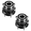 TRQ 2 Piece Rear Wheel Bearing & Hub Assembly Set Compatible with 2013-2016 Scion FR-S 2013-2019 Subaru BRZ 2019-2021 Crosstrek 2009-2013 Forester 2008-2014 Impreza 2010-2014 Legacy Outback 2017-2020