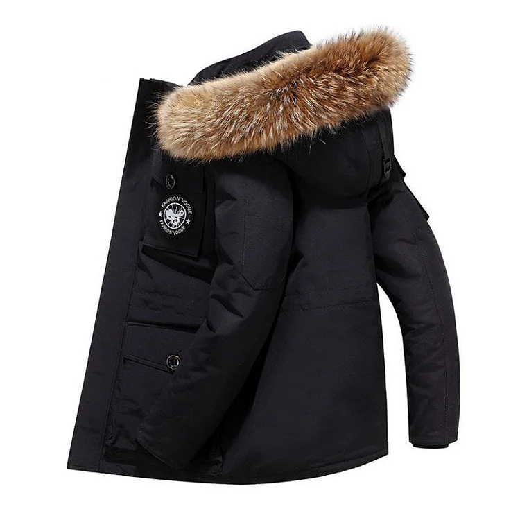 Unisex Camo Warm Coat Fashion Padded Jacket