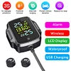 Motorcycle TPMS with QC 3.0 Motorbike Tire Pressure Monitoring System USB Output