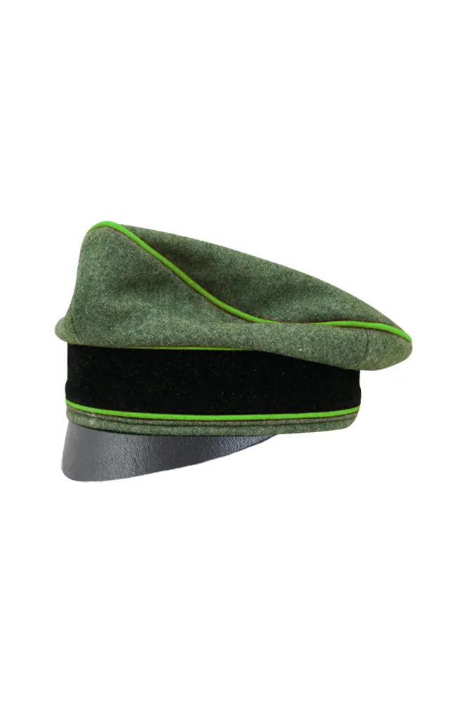   Waffen Elite Wool Crusher Cap Small Visor German-Uniform