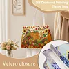 Diamond Tissue Organizer Exquisite Craftsmanship for Bathroom Bedroom Decor (Harvest)