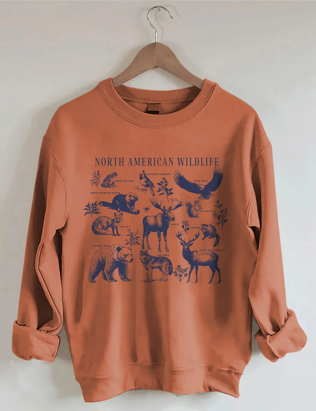  North American Wildlife Sweatshirt