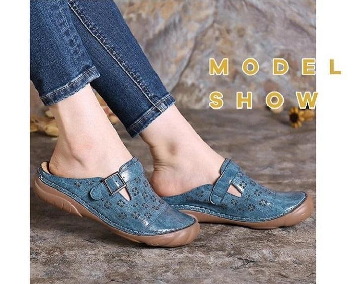 hollow carved casual sandals