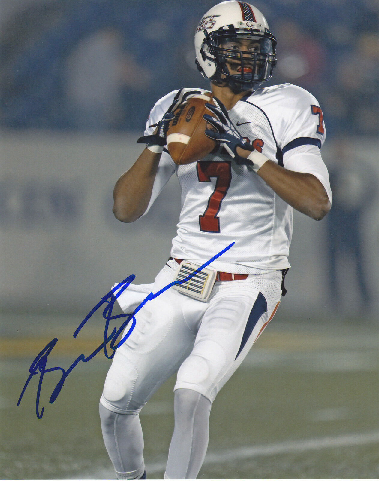 BRANDON BRIDGE SIGNED AUTOGRAPHED SOUTH ALABAMA JAGUARS JAGS 8X10 EXACT PROOF