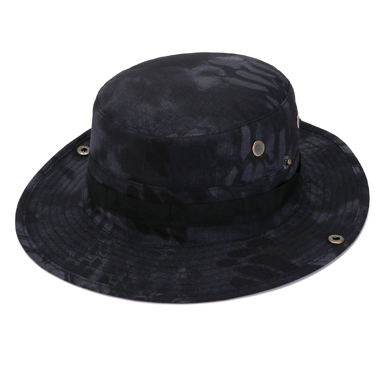 Suppliers Outdoor Camping Camouflage Hat Fishing Hat Travel Fisherman Hat Beni Hat Men And Women Sun Protection Hat