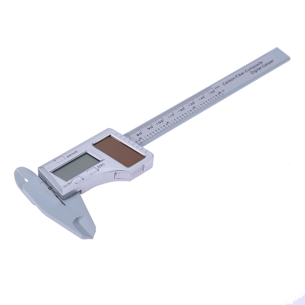 

0-150mm Carbon Digital Solar Vernier Caliper Thickness Measuring Gauge-167044, 501 Original