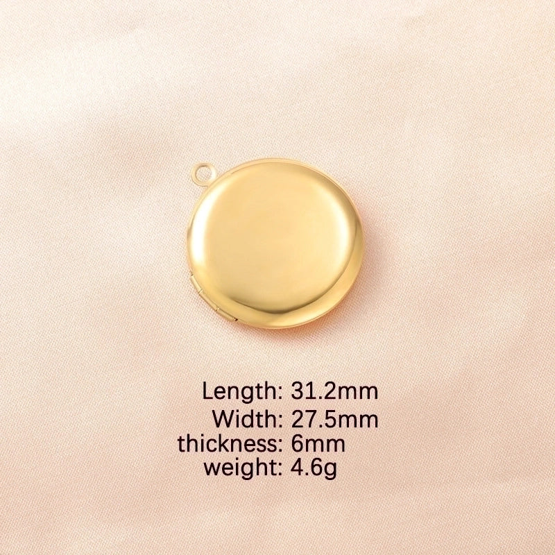 Stainless Steel 18K Gold Plated Minimalist Polishing Heart Shape None