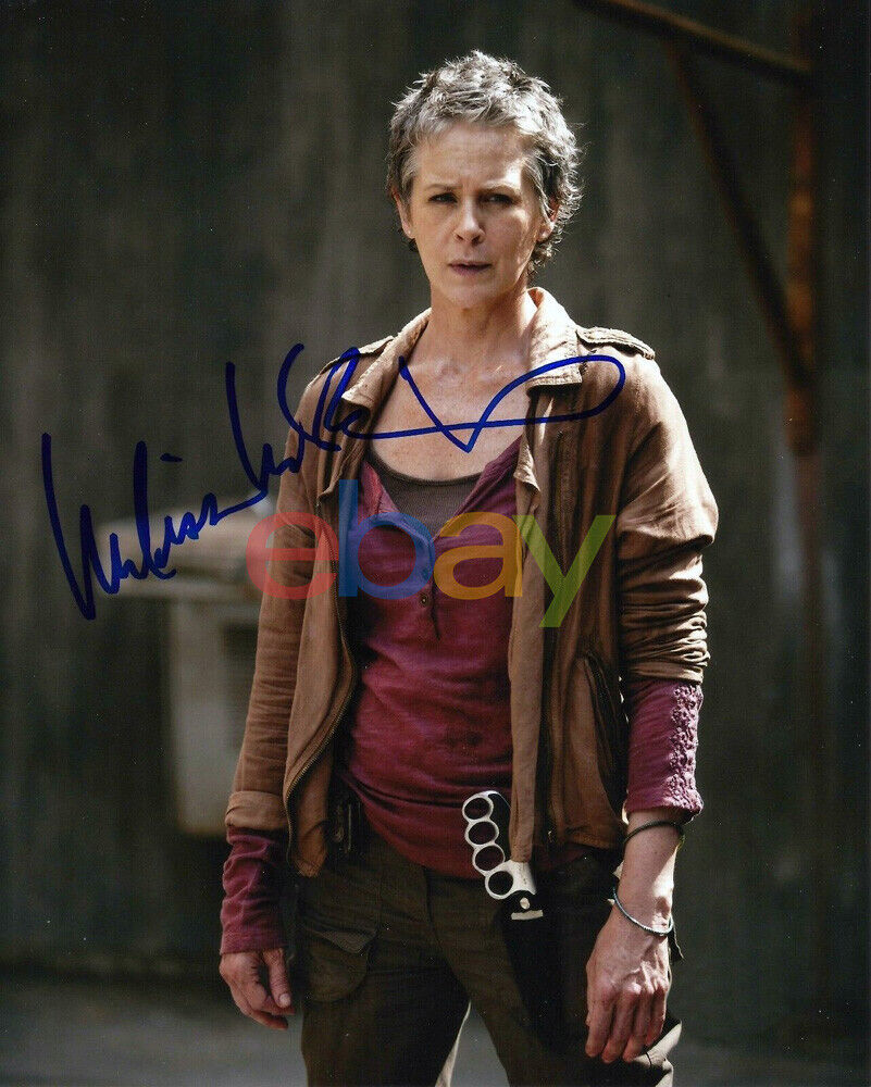 MELISSA MCBRIDE AUTOGRAPHED SIGNED THE WALKING DEAD CAROL 8X10 Photo Poster painting reprint