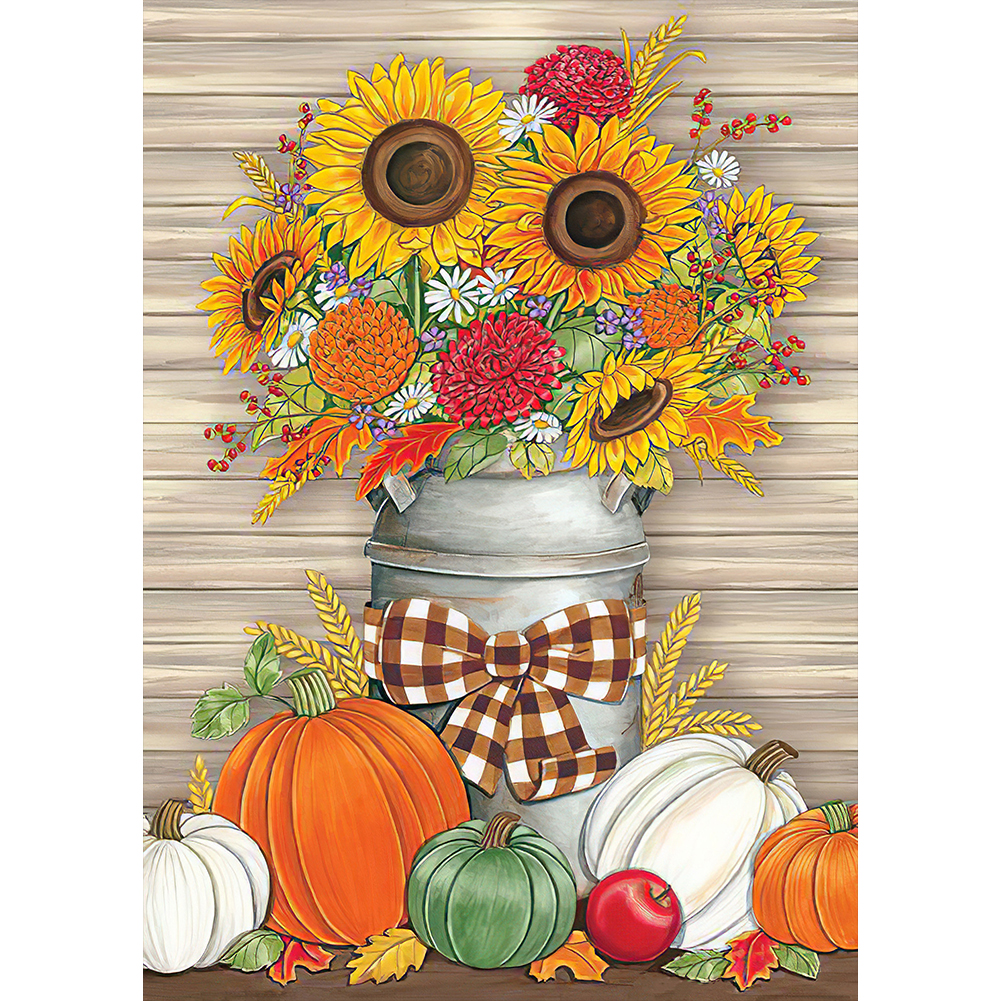 

(Multi-Size) Chrysanthemum - Round/Square Drill Diamond Painting - 30*40CM, Square diamond, 501 Original