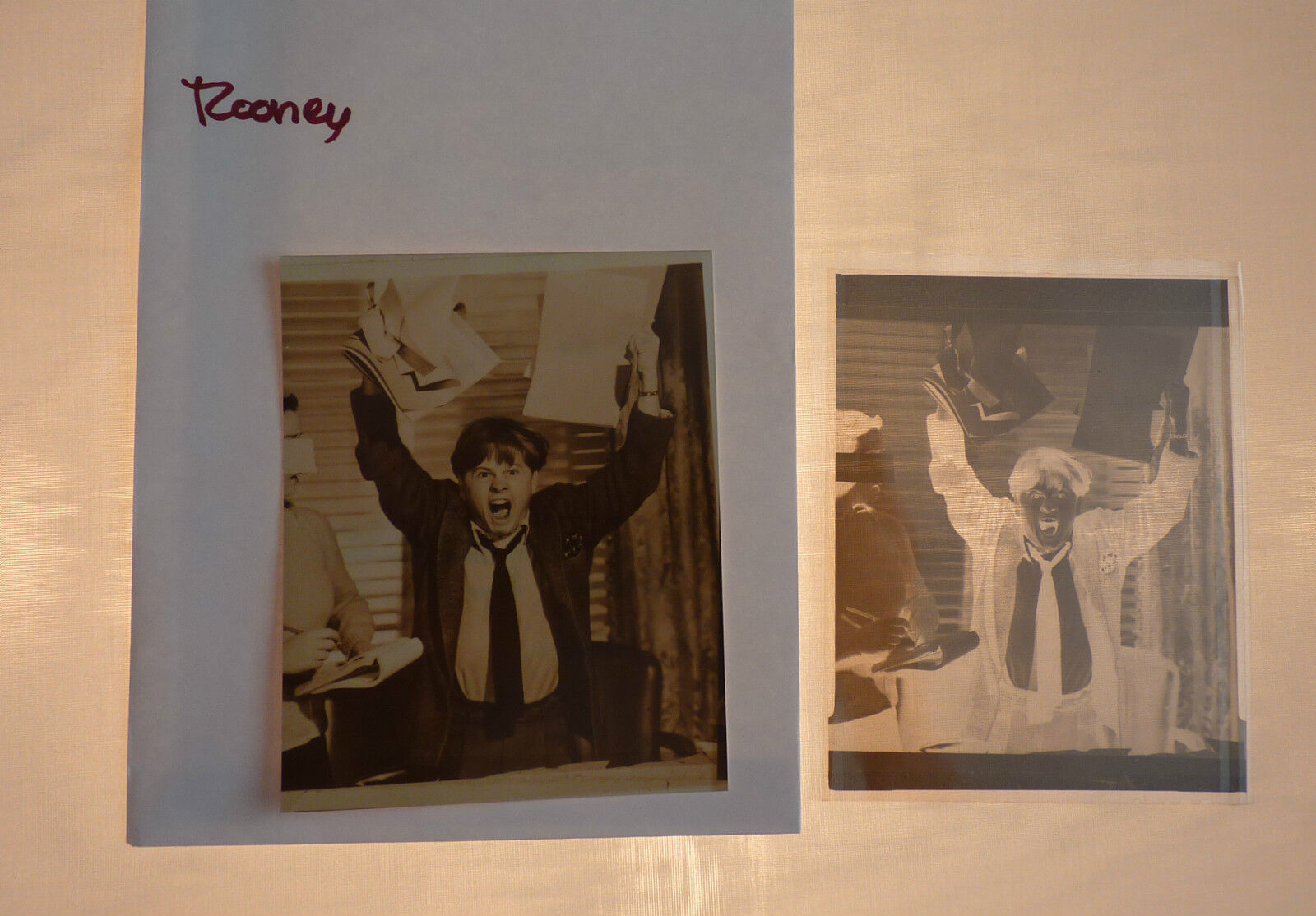 Andy Hardy's Private Secretary Andy Rooney (1) Photo Poster painting (1) Negative Lot