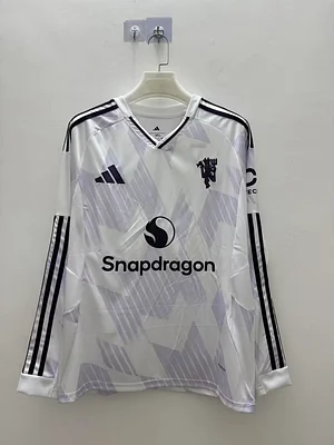 2025/2026 Long Sleeve Manchester United Away Football Shirt 1:1 Thai Quality