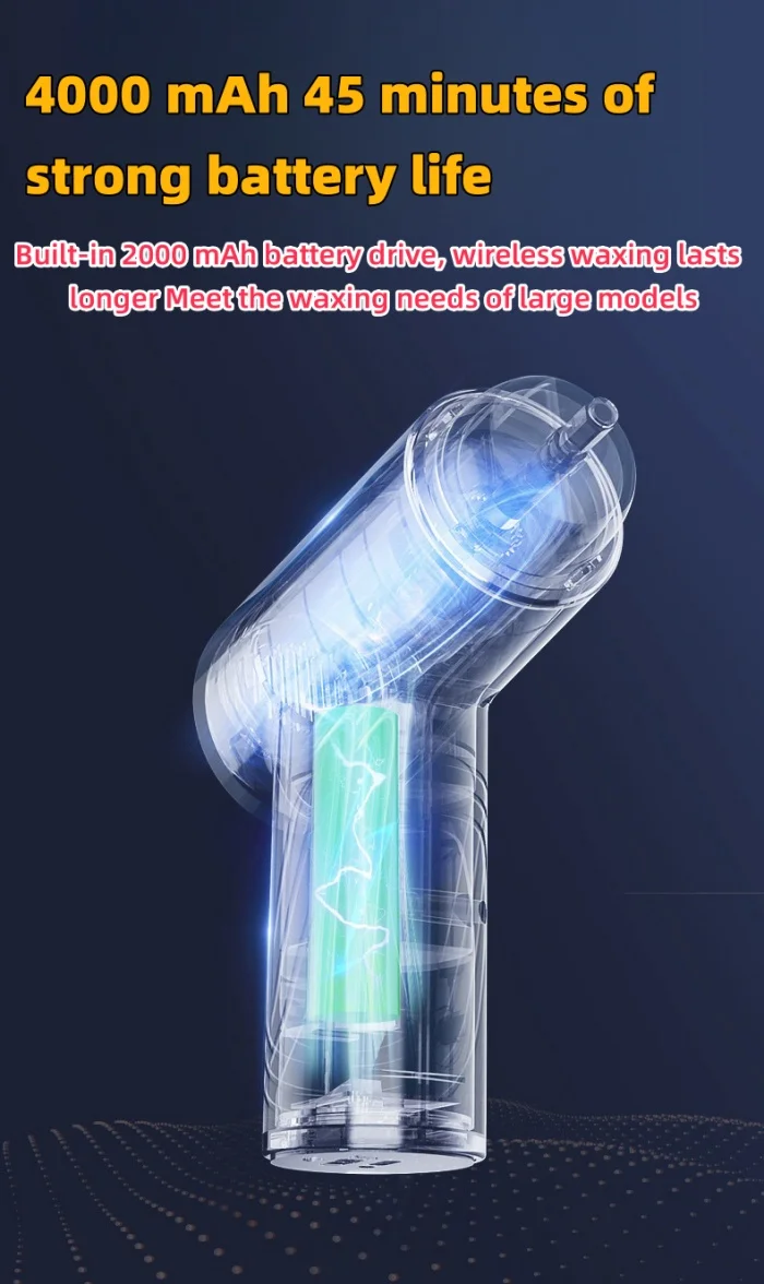 Multifunctional car waxing machine