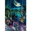 Pet Sematary Graveyard Cat Horror Movies-11CT Stamped Cross Stitch 40*60cm (Big Size)