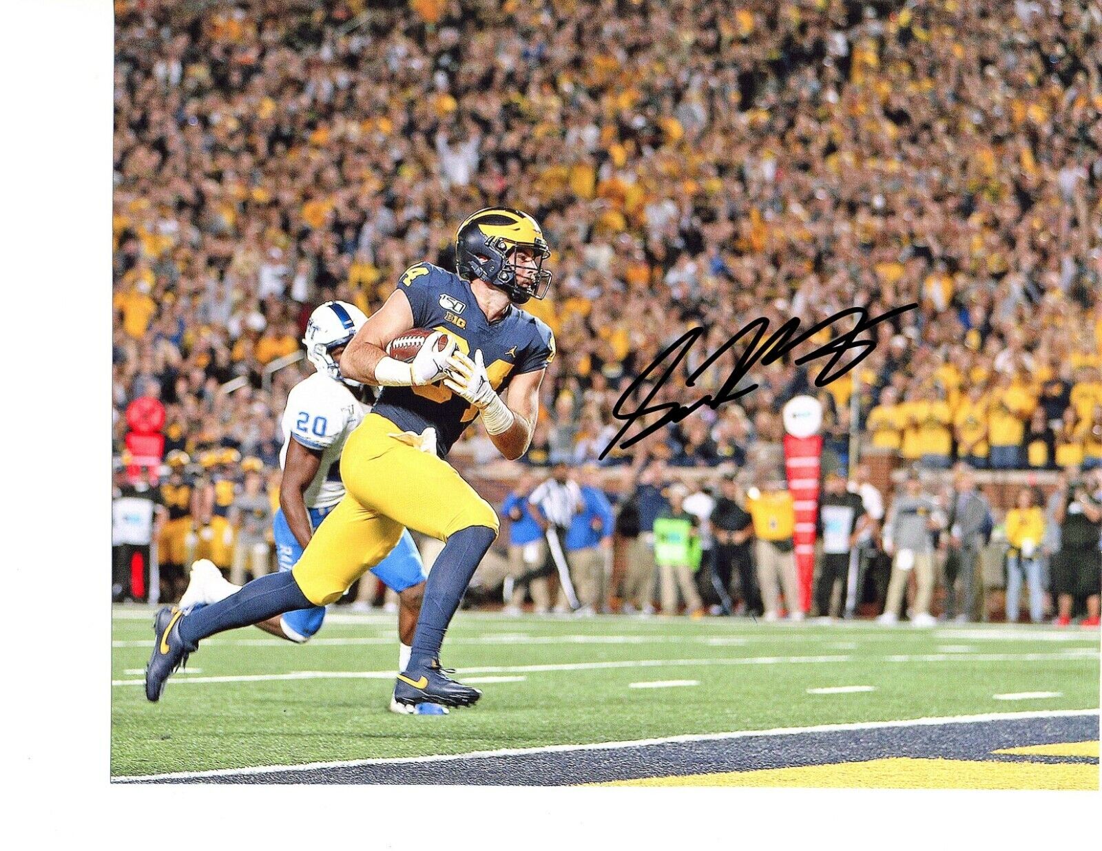 Sean McKeon Michigan Wolverines signed autographed 8x10 football Photo Poster painting A