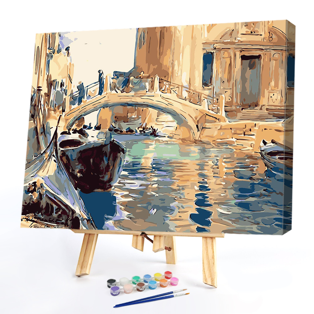 

40*50CM Paint By Numbers-Bridges, 501 Original