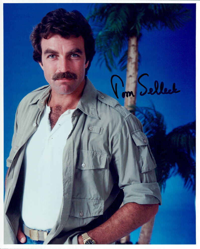 Tom Selleck signed authentic 8x10 Photo Poster painting COA