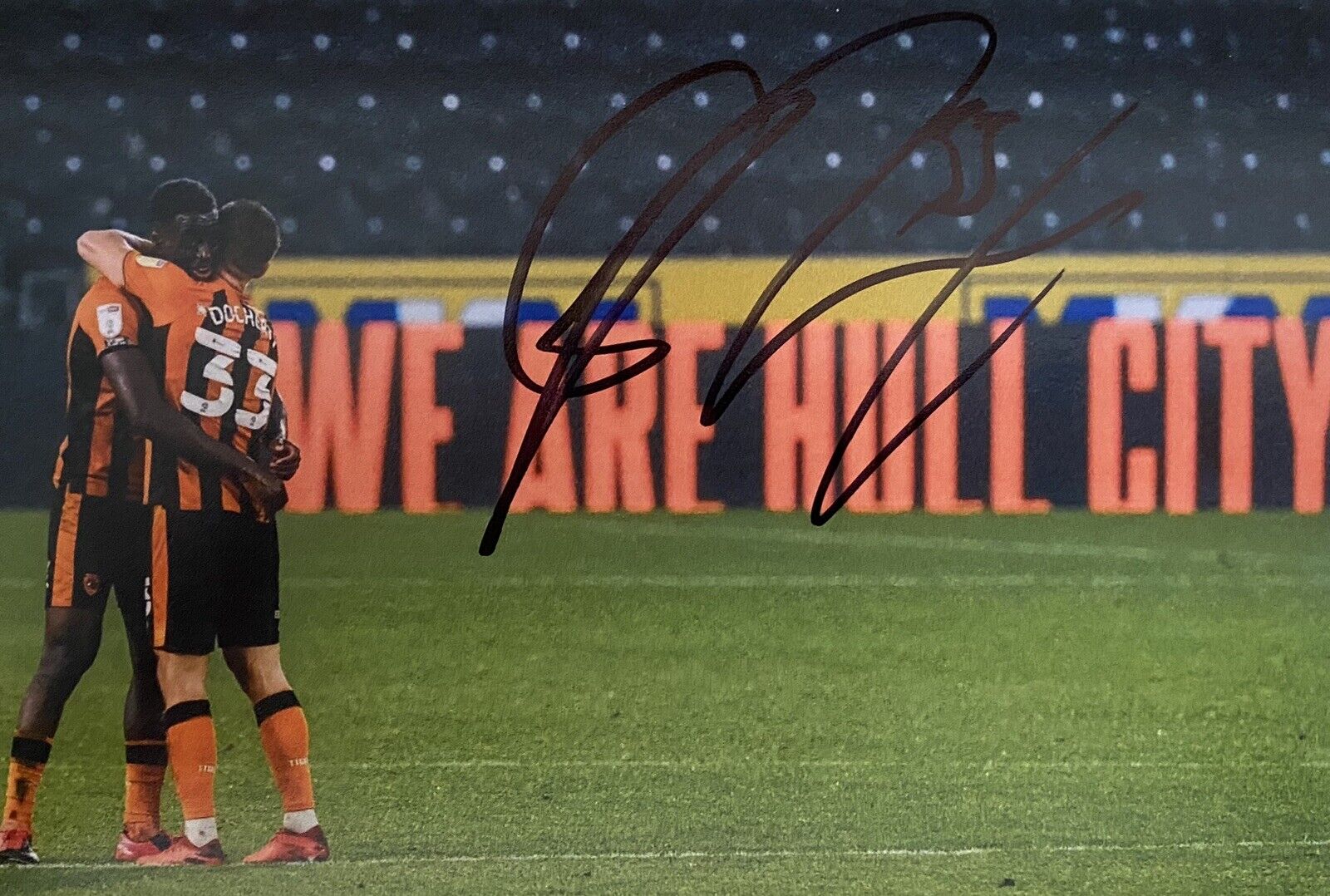 Greg Docherty Genuine Hand Signed Hull City 6X4 Photo Poster painting, See Proof, 2