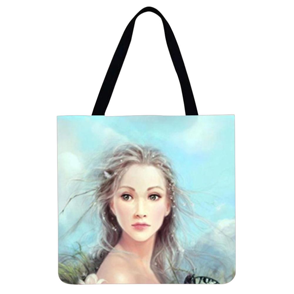 Linen Print Tote Bag linen-print-tote-bag