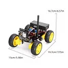 ESP32-32 Camera Programming Robot Ultrasonic Tracking Obstacle Avoidance Car Programming Robot Kit