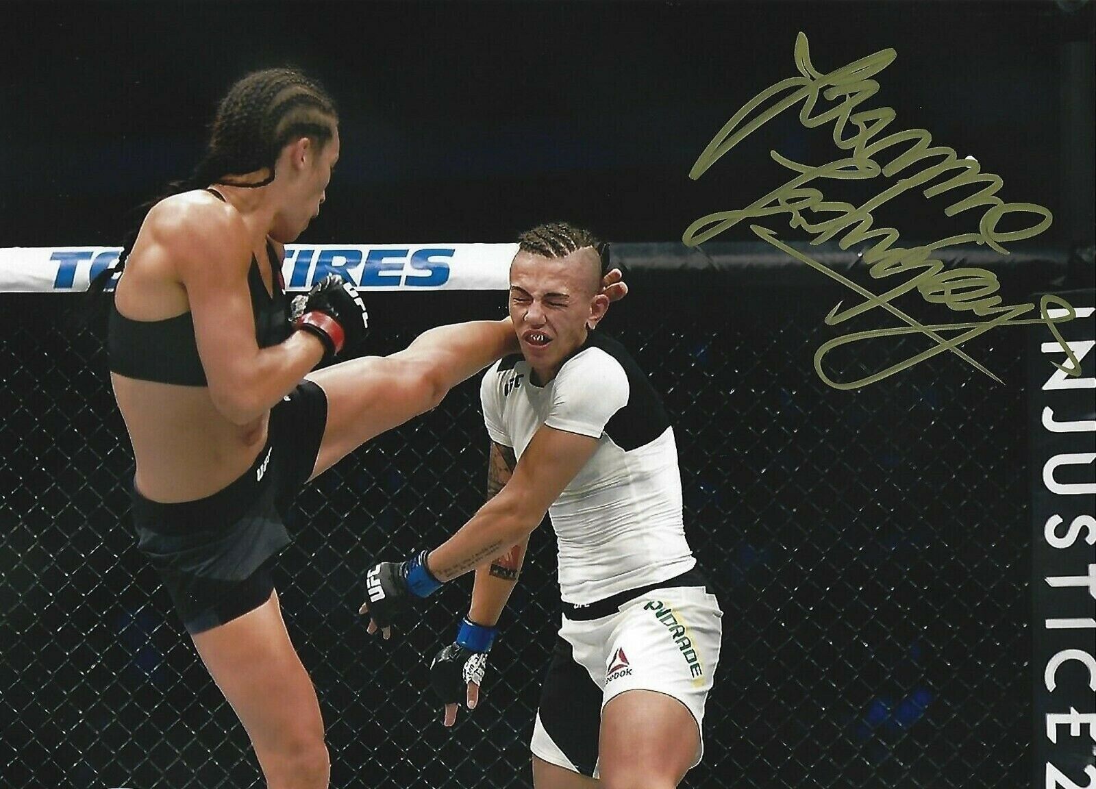 Joanna Jedrzejczyk Autographed Signed 8x10 Photo Poster painting ( UFC ) REPRINT