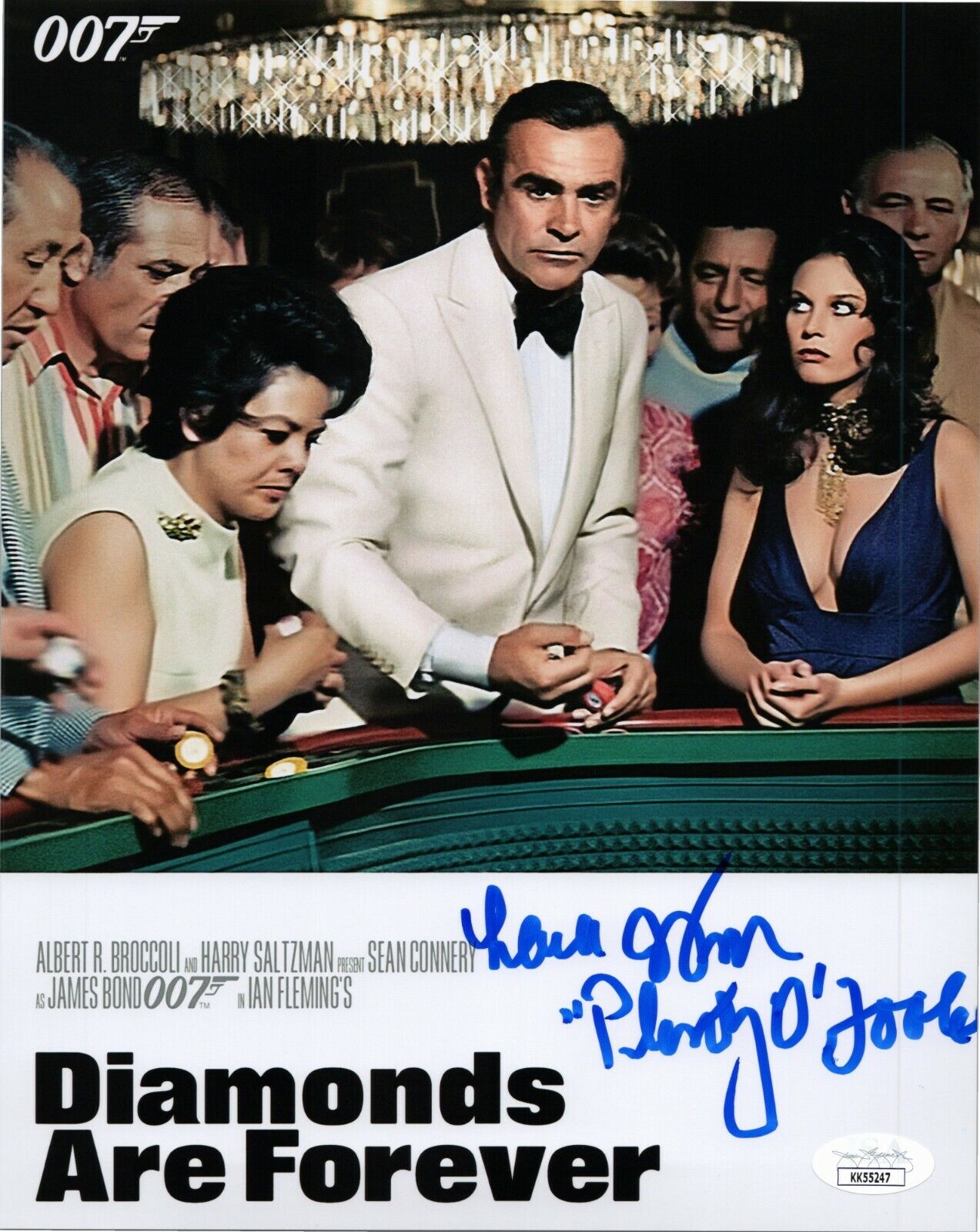 LANA WOOD Authentic Signed JAMES BOND ~Diamonds Are Forever