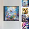 Flower - Round AB Drills Diamond Painting(45x45cm)